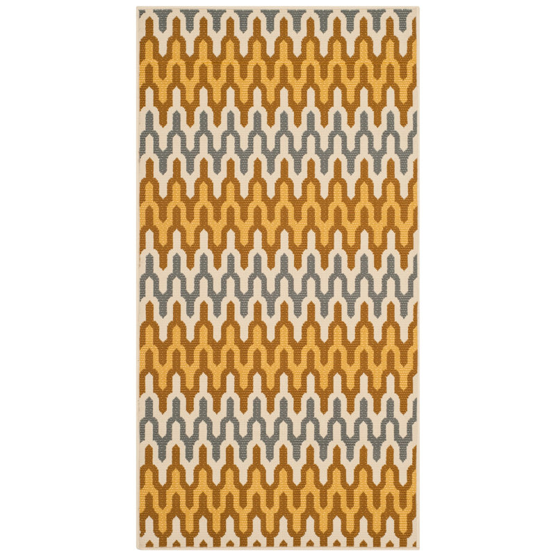 Kelston Performance Geometric Rug, Rectangle 2'7" x 5'