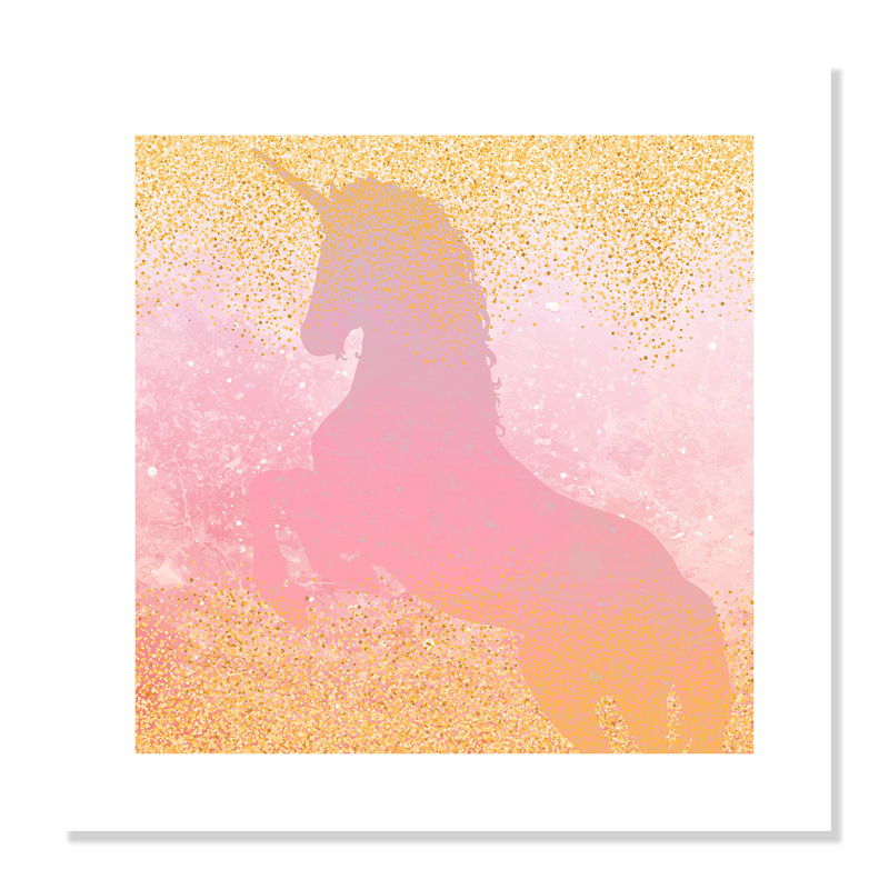 Les licornes sont vraies 3, H 20" x l 20" x P 1", Papier