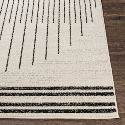 Corum Black/Off-White Rug