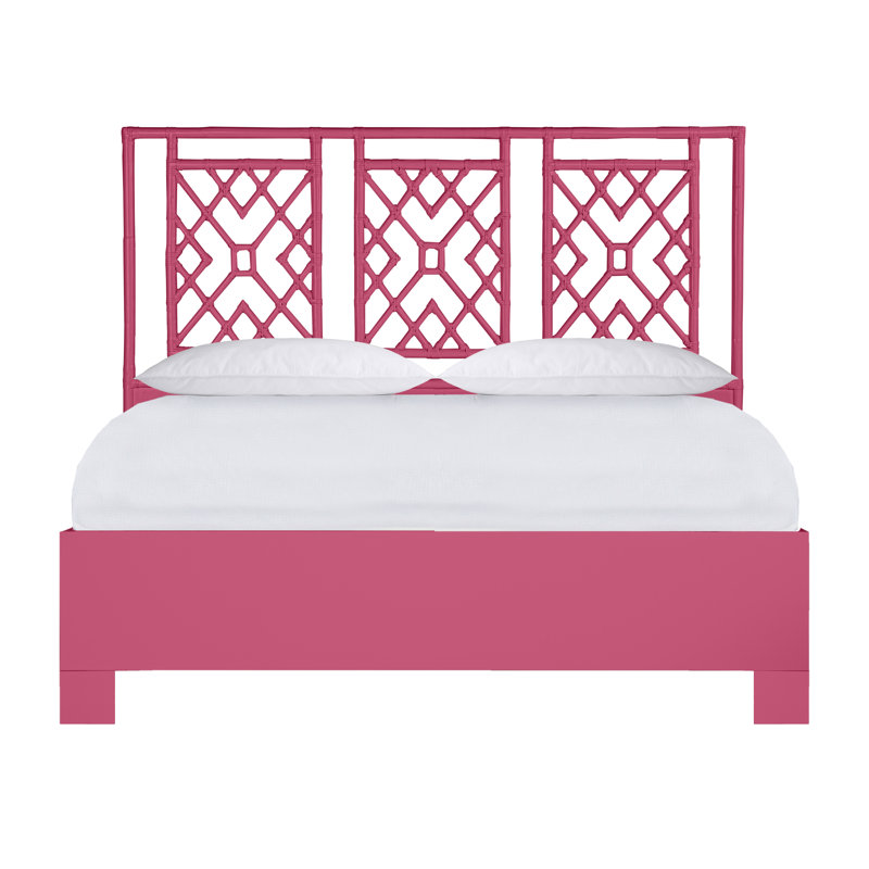 Ananias Standard Bed, King, Hot Pink