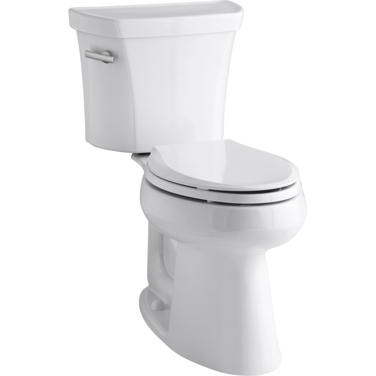 Highline™ 1.28 GPF Water Efficient Elongated Two-Piece Toilet (Seat Not Included)