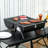 10.5" Outsunny Portable Charcoal Grill