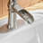 Waterfall Single Hole Single-Handle Low-Arc Bathroom Faucet-108027315