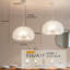 16" Modern Japanese Simplicity Pendant Light Dimmable