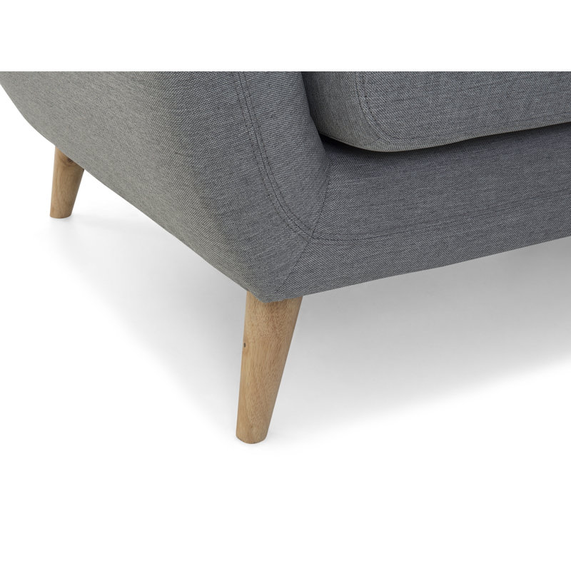 Tally 3 Seater Sofa, Light Grey