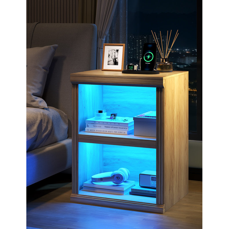65cm H x 50cm W Bookcase, Oak