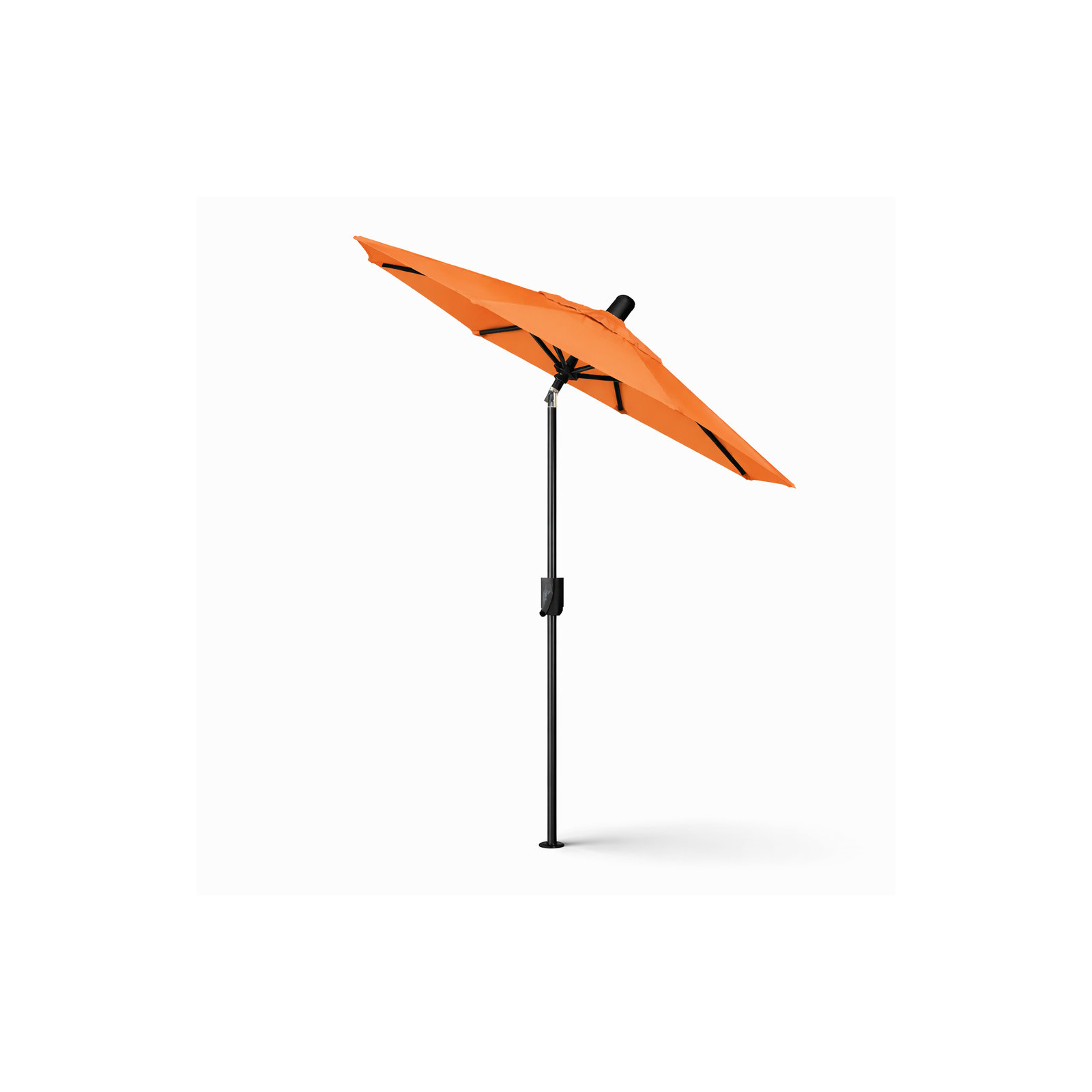 Natalie 74.5'' Outdoor Umbrella, Black Sapphire, Canvas Tuscan