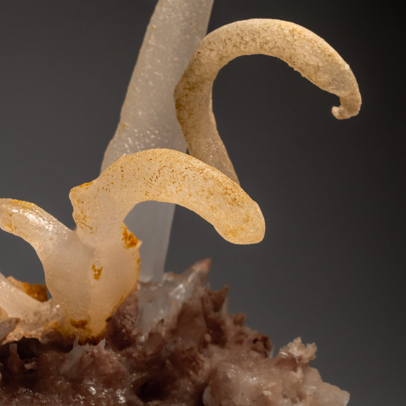 Calcite sur matrice provenant de la mine de Wenshan, Yunnan, Chine