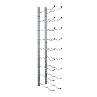 Vinotemp Epicureanist Metal Wine Rack, 18 Bottle Capacity