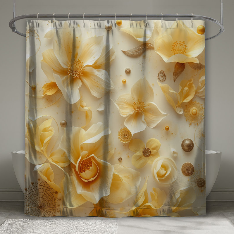 Rideaux de douche Golden, L 70 po x H 72 po