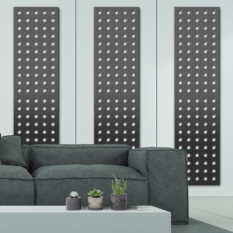 4 ft. H x 2 ft. W Harmony Wood Privacy Screen
