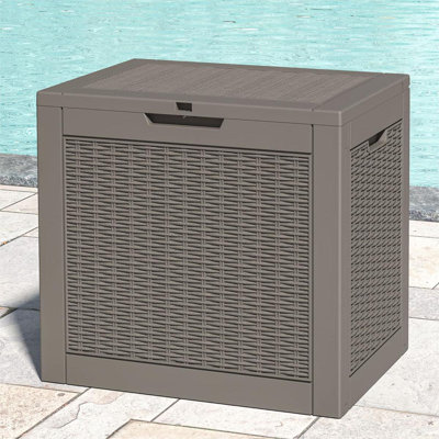 Boîte de rangement d'extérieur 35 gallons