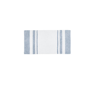 Tapis de salle de bain réversible et absorbant