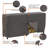 Arlmont & Co. Jaylon 96'' W x 24'' D Log Rack Cover