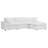 Commix Down Filled Overstuffed 4 Piece Sectional Sofa Set-1157884025