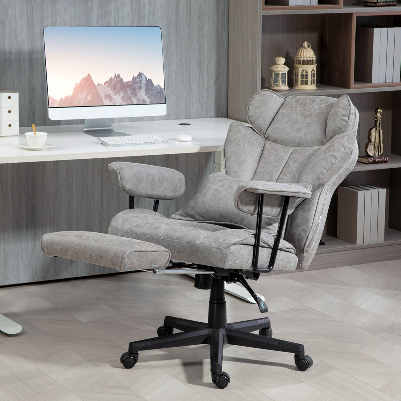 Fauteuil de bureau Massage Massage, Gris, Métal