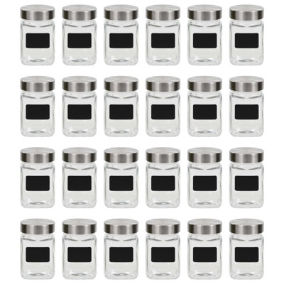 Glass Canister - Set of 24