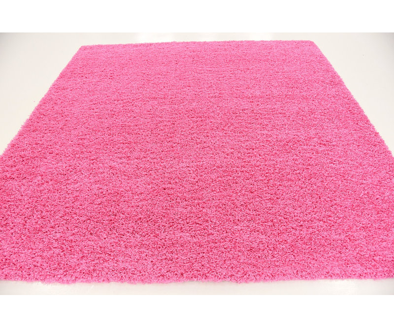 Tapis rose Angeline Taffy, Carré 7 pi 10 po