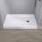 48" X 32" Single Threshold Shower Pan Base In White With Right Drain