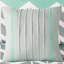 Édredon pour lit simple / simple Elegant: imprimé gris, passepoil, 2 coussins décoratifs, taies décoratives, literie élégante lavable à la machine: bride-118740029