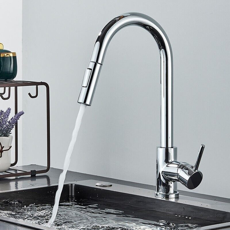 Belfry Kitchen Waldron Pull Out Kitchen Faucet