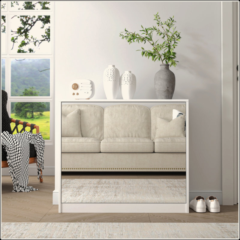 Armoire à chaussures 2 niveaux