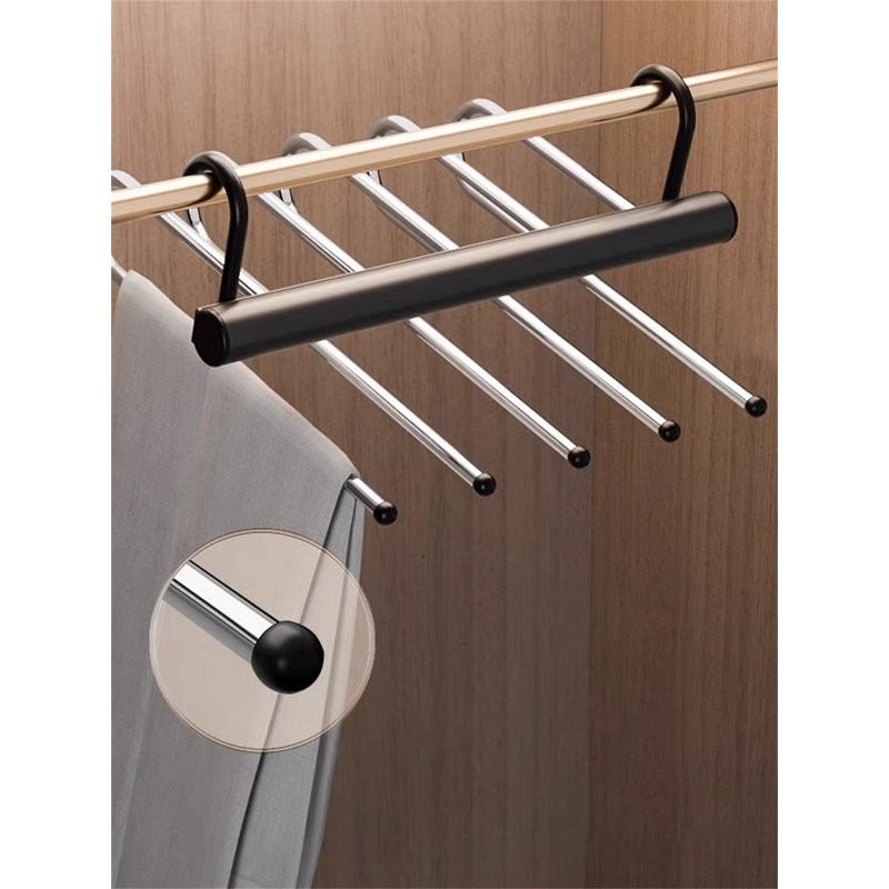 Cintre pour pantalons pliable en alliage d'aluminium, 2