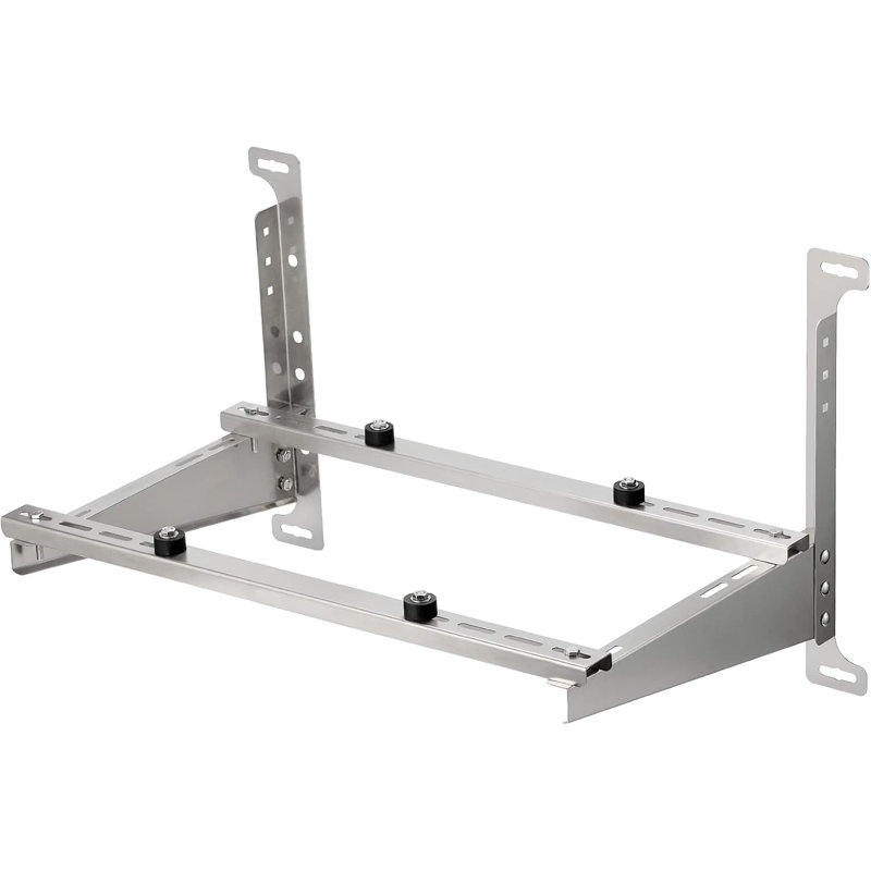 TURBRO Wall Mount Stand for Mini Split Ductless Air Conditioner Heat Pump System, Sturdy Stainless Steel Bracket