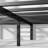Casandra Full / Double 14'' Steel Bed Frame-811138155