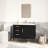 Wall Mounted Bathroom Cabinet With Sink&Drawers-1297447259