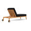 Alpine Outdoor Teak Chaise Lounge-1700104336