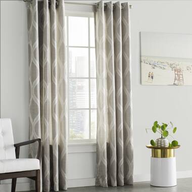 Wade Logan® Borach Semi-Sheer Curtain Pair & Reviews