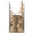 Rustic Lodge Flush Mounted Sconce