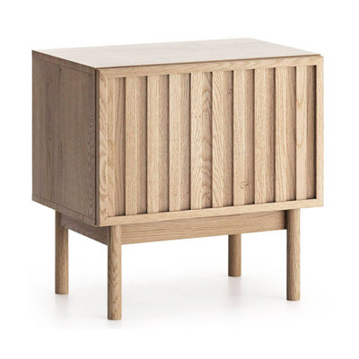 HARMA 53cm W Manufactured Wood Bedside Table