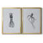 Marine Life III - Ensemble de 2 reproductions d'art sur toile encadrées-1077442978-1077443000