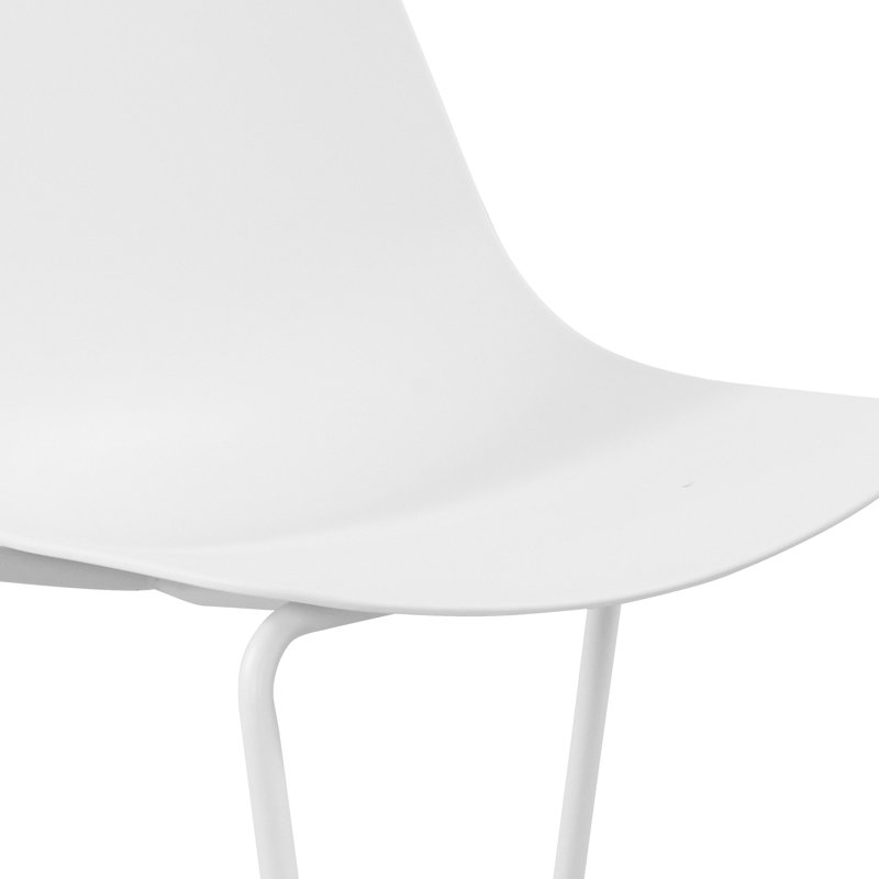 Isla Stackable Dining Chair (Set Of 4), White