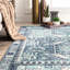 Tapis intérieur/extérieur bleu Robinett-696213326