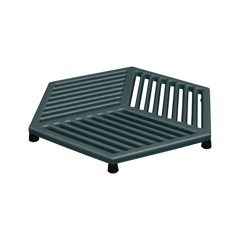 Cast Iron Large Trivet, Black