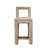 Kimoree Upholstered Counter Stool with Solid Wood Frame