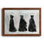 Noir et bling I - peinture encadrée-292251406-292388890-292388893