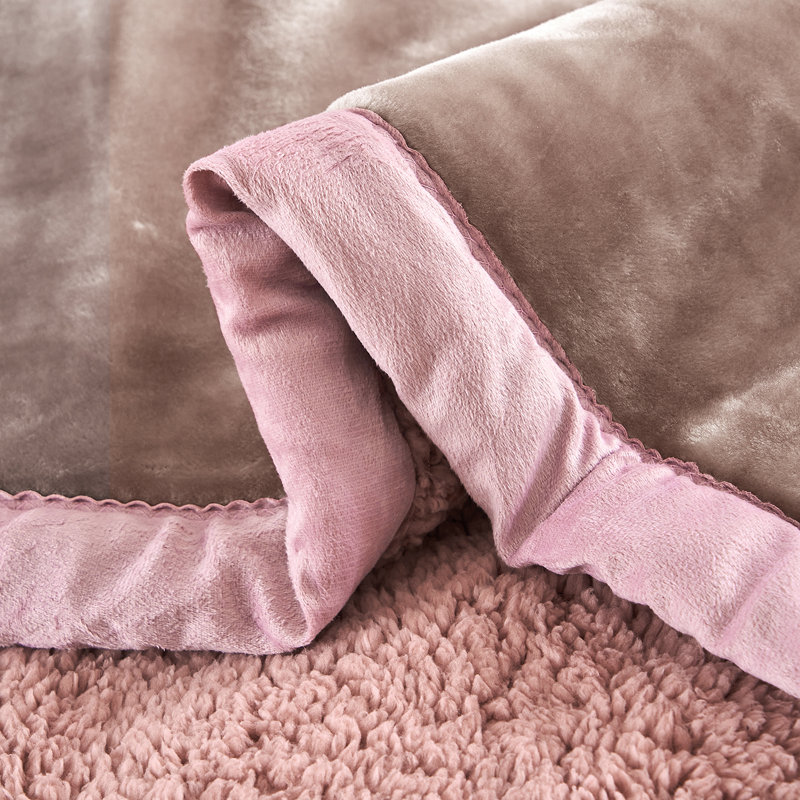 G-Lily-S20210916 Plain Weave / Muslin Blanket, Brown