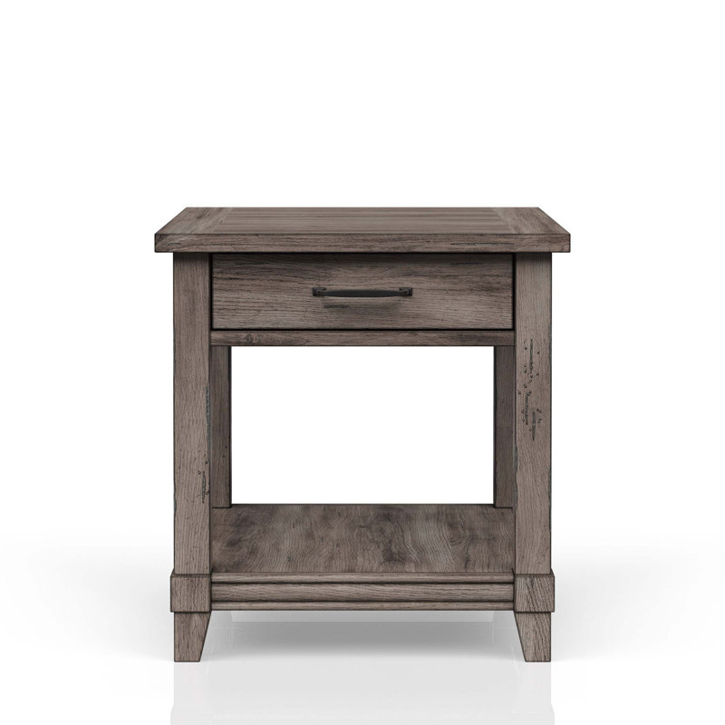 Table de bout avec tiroir de rangement et USN