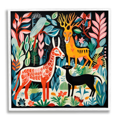 Impression sur toile Matisse Inspired Wildlife