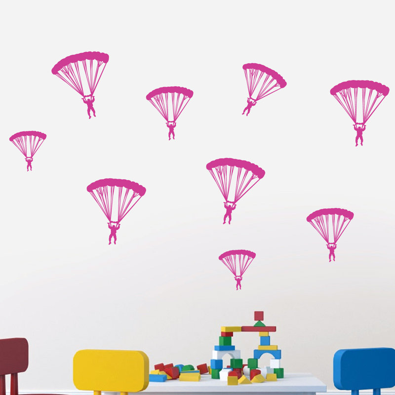 Adhésif décoratif Hervey Paratroopers, Rose vif