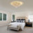 20IN Modern Dimmable Crystal Chandeliers Flush Mount Ceiling Light with Remote Control, Gold-1667943542-1667838859