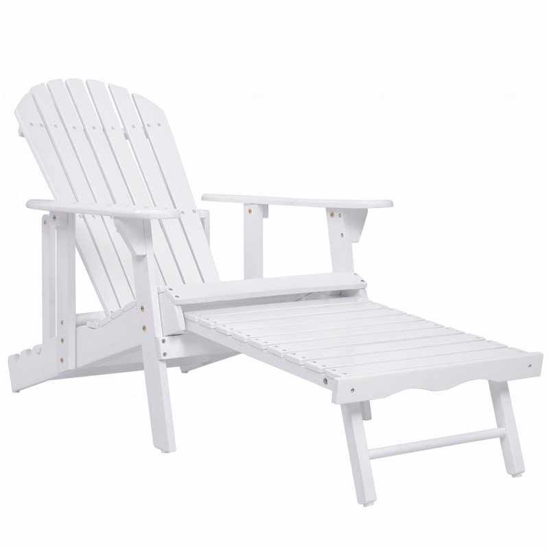 Chaise de patio d'extérieur Basic, White