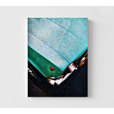 «Vintage Car Daddy Office», reproduction d'art, voiture rétro, impression d'art