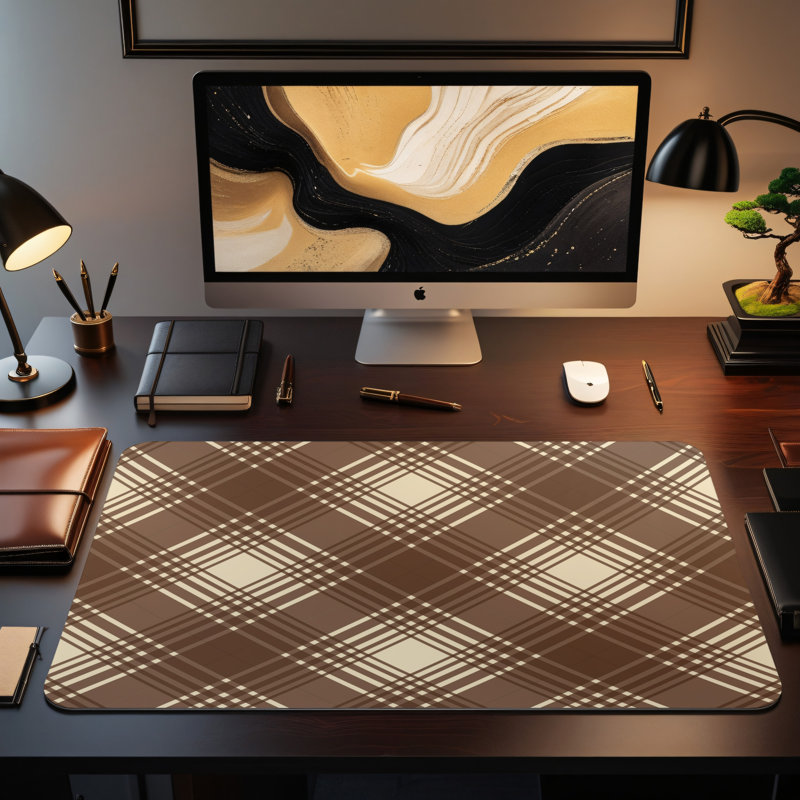Polyester Desk Pad, 23.6x13.8