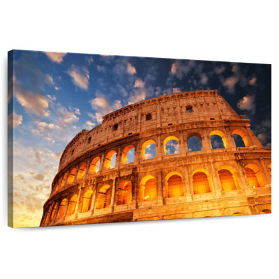 Lilie Colosseum Autumn Sunset