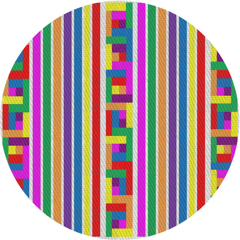 Indoor Rug, Round 5'
